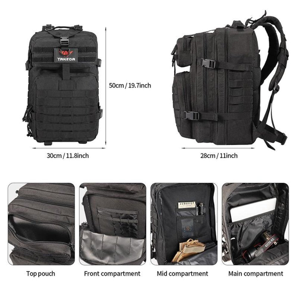 42L tactical backpack with USA patch