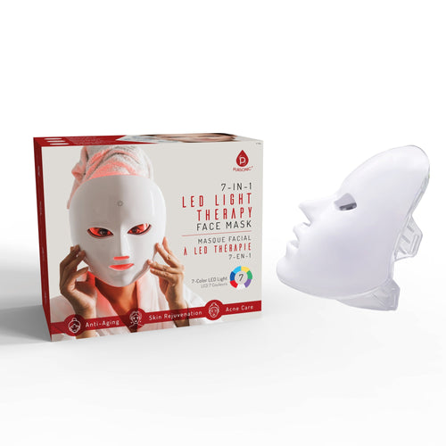 7-in-1 LED Light Therapy Face Mask – Advanced Skincare at Home! - Sports