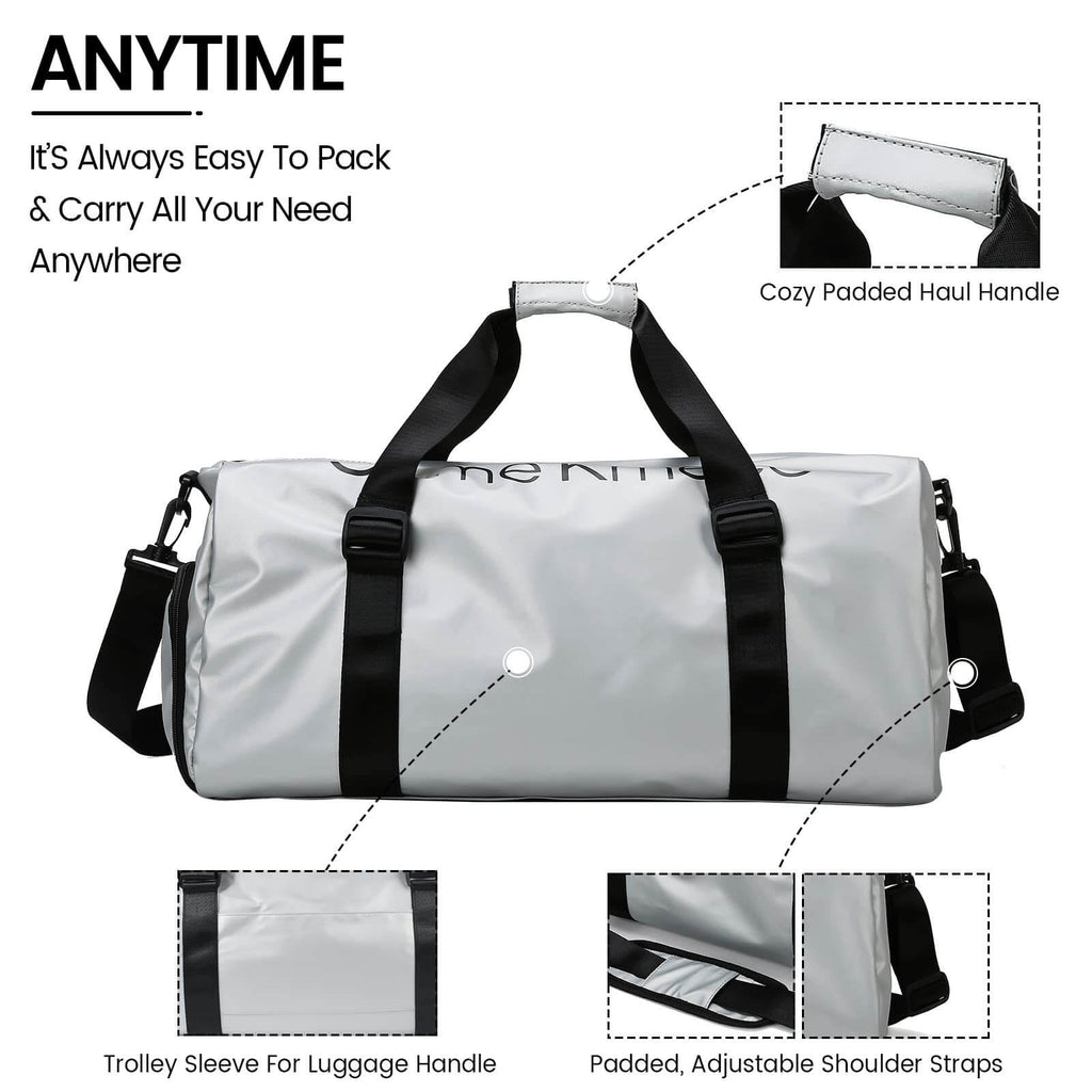 Durable Sports Duffel Bags – Water-Repellent with Shoe Compartment