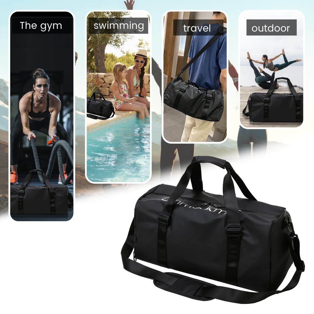 Durable Sports Duffel Bags – Water-Repellent with Shoe Compartment