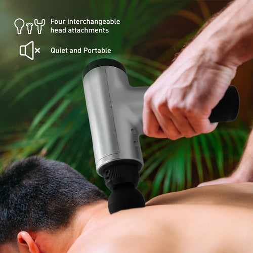 Adjustable Posture Corrector & Professional Massage Gun - Sports