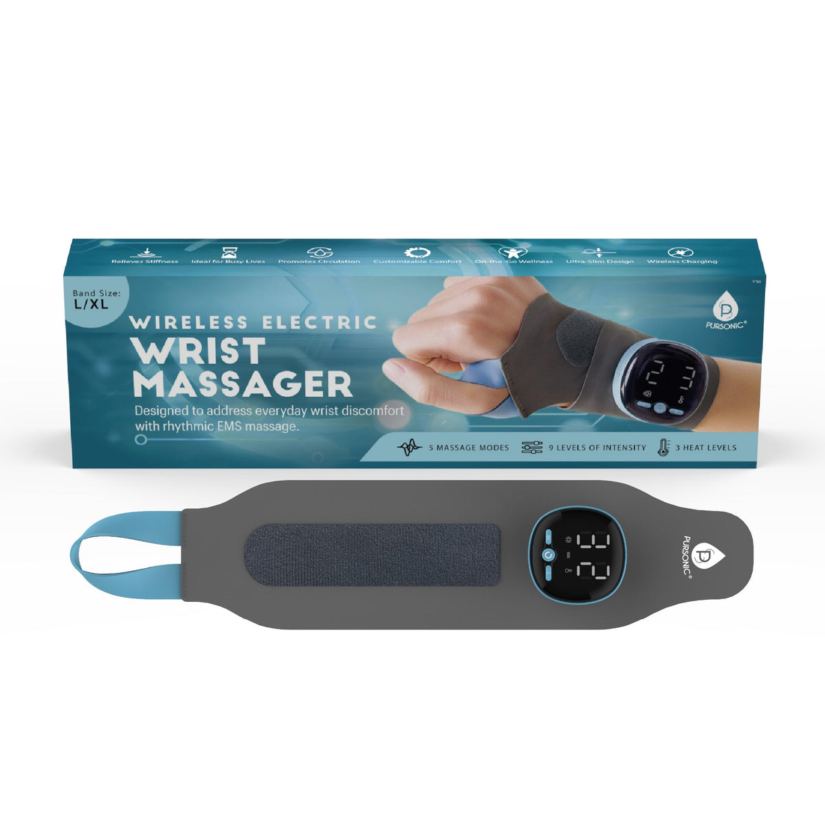Electric Massager Wrist Guard – Relax & Revitalize Your Wrists! - Sports