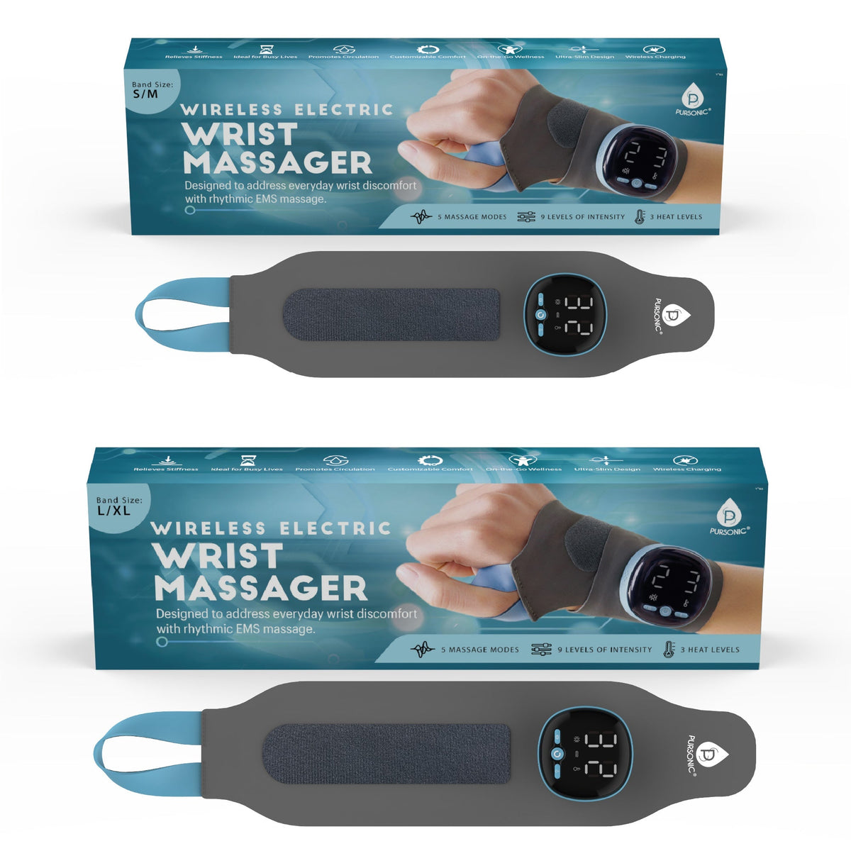 Electric Massager Wrist Guard – Relax & Revitalize Your Wrists! - Sports