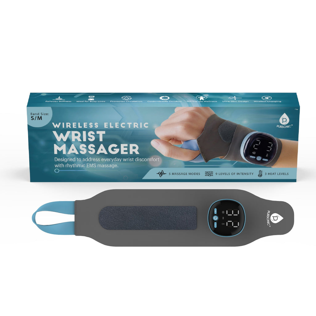 Electric Massager Wrist Guard – Relax & Revitalize Your Wrists! - Sports