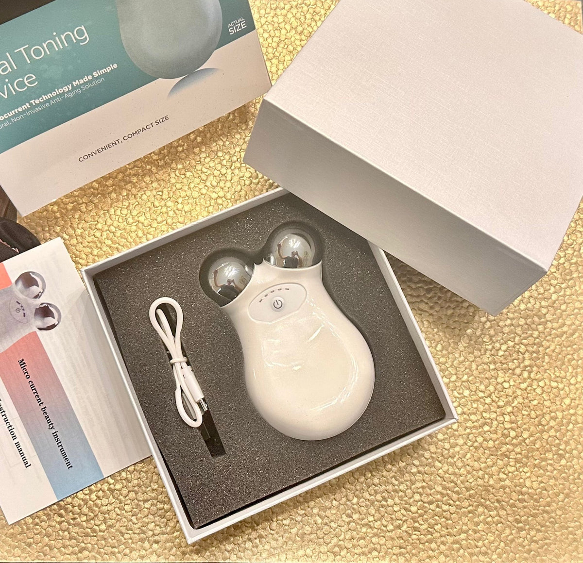 Microcurrent Facial Toning Massager - Sports