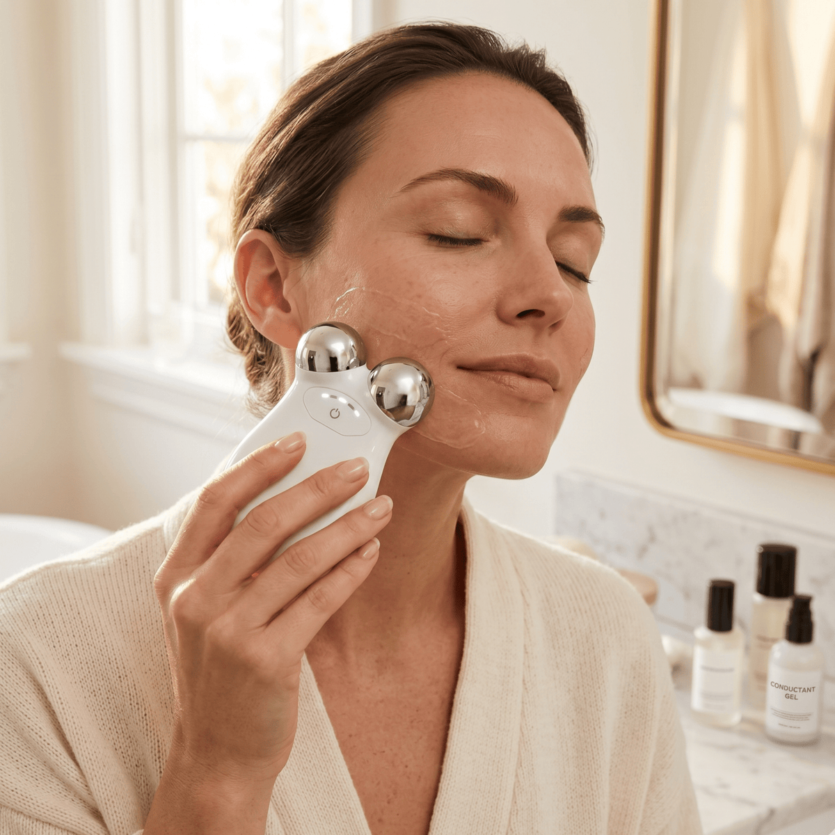 Microcurrent Facial Toning Massager - Sports