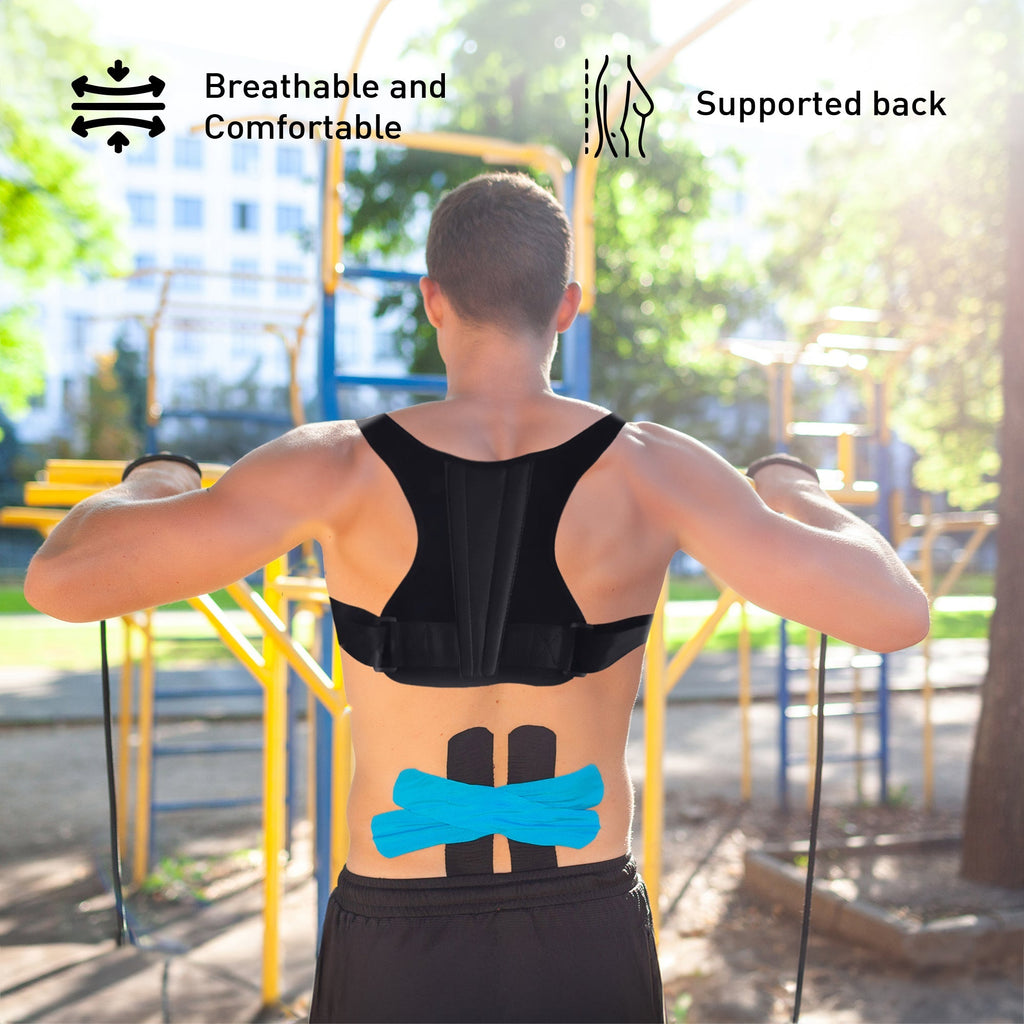 Pursonic Back Health Essentials Kit: Multi-Level Stretch & Posture Perfection. - Sports