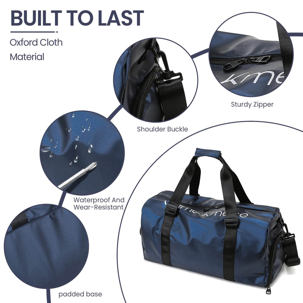 Durable Sports Duffel Bags – Water-Repellent with Shoe Compartment